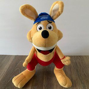 Vintage Animal Fair Kangaroo Plush Dannon Water